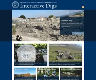 Interactivedigs.com(Interactive Digs) Screenshot