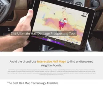 Interactivehailmaps.com(Interactive Hail Maps) Screenshot