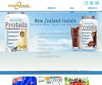 Interactivenutrition.com(InterActive Nutrition) Screenshot