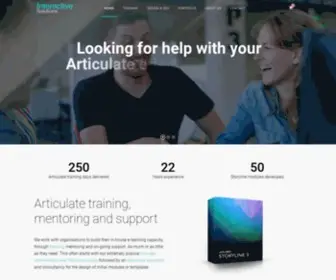 Interactivesolutions.co.uk(Articulate training) Screenshot