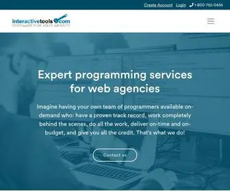 Interactivetools.com(Web content management software systems) Screenshot
