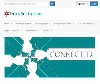 Interactlifeline.com(Interact Lifeline) Screenshot