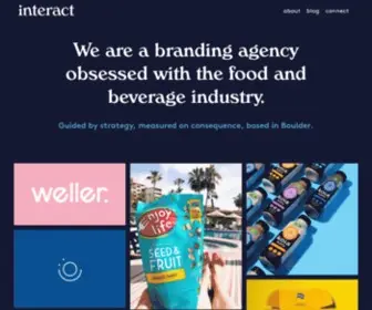 Interactonshelf.com(Food Packaging Design & Branding Agency) Screenshot