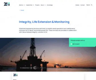 Interactprojects.com(Integrity, Life Extension & Monitoring) Screenshot