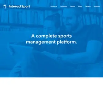 Interactsport.com(Sport Digital Solutions) Screenshot