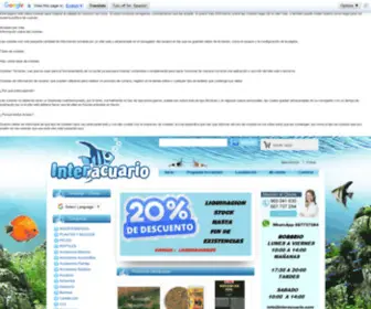 Interacuario.com(Tienda online de acuarios y terrarios) Screenshot