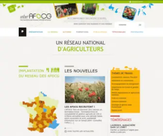 Interafocg.org(Inter-AFOCG) Screenshot