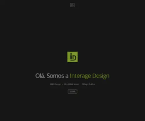 Interagedesign.com.br(Interage Design: criação de site) Screenshot