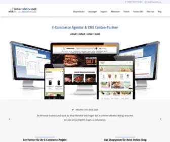 Interaktiv.net(E-Commerce Agentur & Contao-CMS-Partner) Screenshot