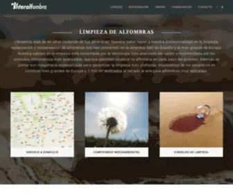 Interalfombra.com(Limpieza de Alfombras) Screenshot
