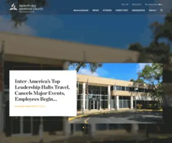 Interamerica.org(Seventh-Day Adventist Church) Screenshot