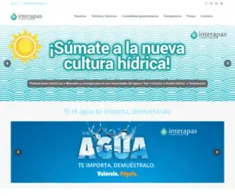 Interapas.mx(Organismo Operador de Agua Potable) Screenshot