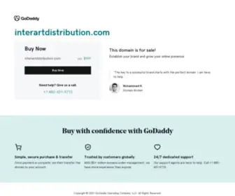 Interartdistribution.com(Registrant WHOIS contact information verification) Screenshot