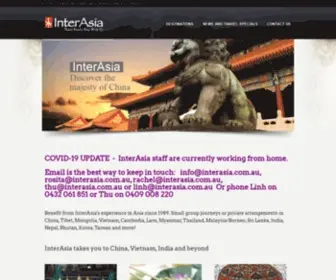 Interasia.com.au(InterAsia Tours) Screenshot