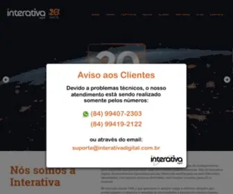 Interativadigital.com.br(Criação de Sites) Screenshot