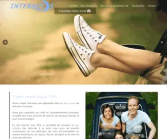 Interautos.fr(DÉPÔT VENTE AUTOMOBILE DE LA MARNE (51)) Screenshot