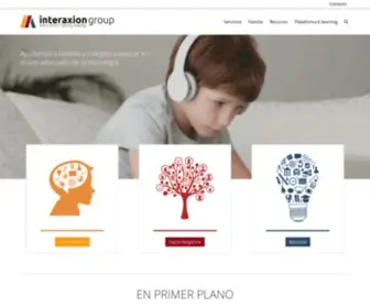 Interaxiongroup.org(Home Page) Screenshot