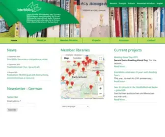 Interbiblio.ch(Willkommen) Screenshot