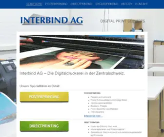 Interbind.ch(Interbind AG) Screenshot