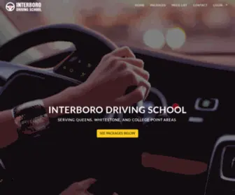 Interborodrivingschool.com(INTERBORO DRIVING SCHOOL) Screenshot