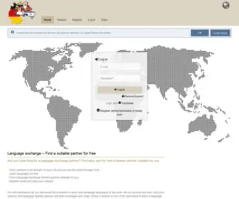 Intercambiando.de(Tandem und Kulturaustausch) Screenshot