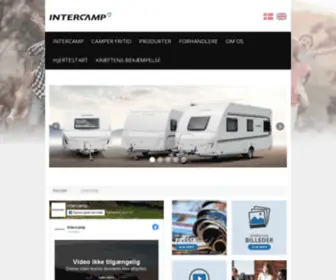 Intercamp.dk(Intercamp A/S 2016) Screenshot