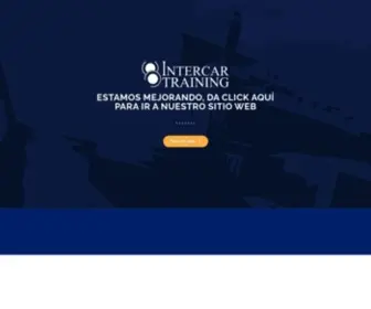 Intercar.com.mx(Capacitación en Transporte y Logística) Screenshot