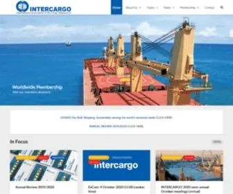 Intercargo.org(Home) Screenshot