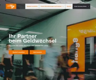 Interchange.co.at(Geldwechseln in Wien Innenstadt und auf Flughafen) Screenshot