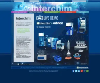 Interchim.eu(INTERCHIM: Home) Screenshot