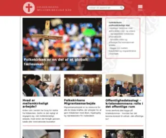 Interchurch.dk(Folkekirkens mellemkirkelige Råd er det organ) Screenshot