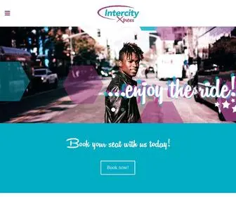 Intercity.co.za(Get cheap bus tickets for intercity network) Screenshot