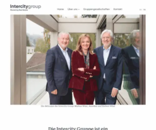 Intercitygroup.ch(Real Estate Management) Screenshot