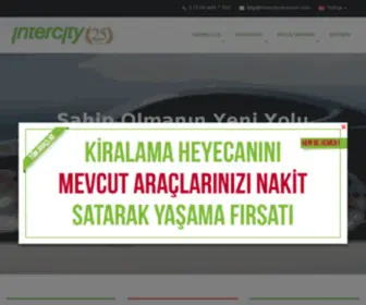 Intercityrentacar.com(Intercity Filo) Screenshot