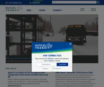Intercitytransit.com(Intercity Transit) Screenshot
