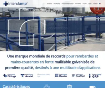 Interclamp.fr(Interclamp®) Screenshot