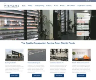 Interclass.co.uk(Interclass PLC) Screenshot