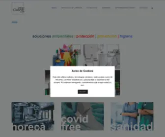 Intercleaner.com(Soluciones ambientales) Screenshot