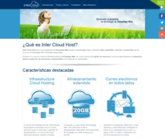 Intercloudhost.com(Hospedaje Web Cloud a su alcance) Screenshot