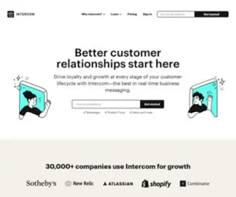 Intercom-Mail.com(Customer messaging apps for sales) Screenshot