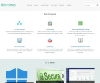 Intercomp.ba(Zaokružena informatička rješenja) Screenshot