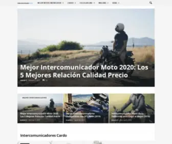 Intercomunicador-Moto.com(Intercomunicador Moto: Cómo Elegir un Intercomunicador Moto) Screenshot