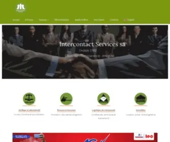 Intercontactservices.com(Intercontact Services sa) Screenshot