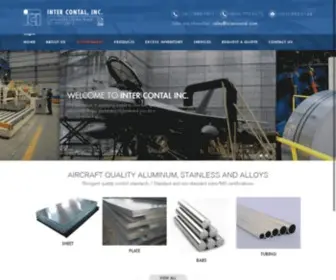 Intercontal.com(Intercontal INC) Screenshot
