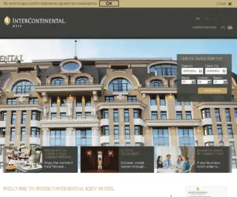 Intercontinental-Kiev.com(Intercontinental Hotel Kiev) Screenshot