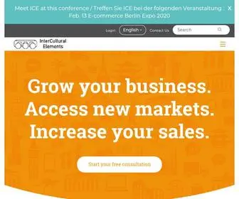 Intercultural-Elements.eu(InterCultural Elements) Screenshot