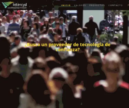 Intercyd.es(Consultoría tecnológica & desarrollo) Screenshot