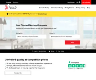 Interdean.com(National & International Moving Company) Screenshot
