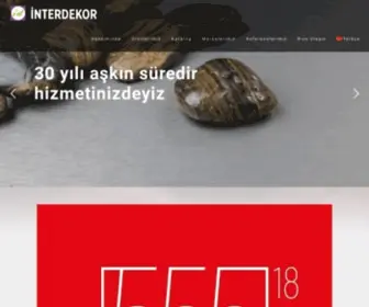 Interdekor.com.tr(Ahşap Kaplamalar) Screenshot