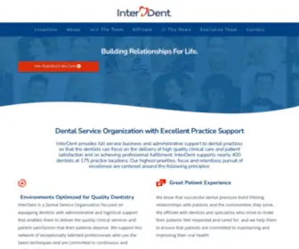 Interdent.com(Your Trusted Dental Care Partner) Screenshot